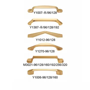 الزنك خمر مقبض الباب مجلس الوزراء الأثاث سحب عربة الحمام الأجهزة مقبض الذهب درج مطبخ التأثيرات ، المطبخ مقابض الحديثة