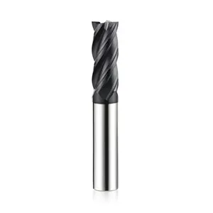 Cnc 2 Flutes Brazed Sử Dụng Tungsten Carbide Rắn Cuối Vuông Nhà Máy Máy Cắt Đặt Nhà Sản Xuất