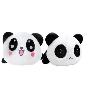 Dropshipping Cartoon Animal Plush Big Head Panda Doll Large Plush sdraiato Panda Throw Pillow farcito Sleeping Bolster Cushion Toy - Product Image 5