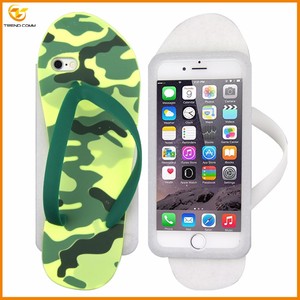 Alhot novedades flip flop <span class=keywords><strong>zapatillas</strong></span> de silicona para el <span class=keywords><strong>iphone</strong></span> 6 - Product Image 2