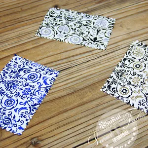 Tela de algodón estampada de estilo chino para vestido, gran oferta