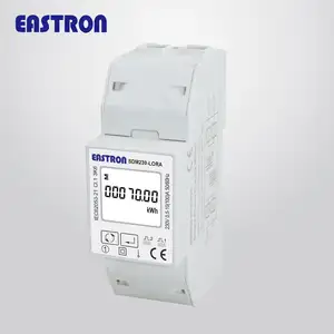 SDM230-LoRa 230 v 10 (100) EEN Enkele Fase Din Rail Draadloze LoRa Smart Power Meter