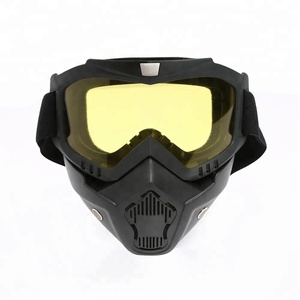 Straordinaria Maschera Tattica Integrale di Grande Successo per Airsoft e Paintball con Protezione Professionale per Naso e Viso e Occhiali Protettivi - Product Image 2