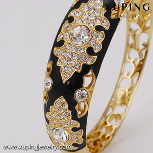 Bangle-200 <span class=keywords><strong>xuping</strong></span> all'ingrosso a guangzhou fabbrica 24 k placcato oro dei monili di modo del braccialetto per le donne - Product Image 4