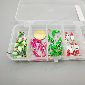 Tête plombée de haute qualité pour <span class=keywords><strong>la</strong></span> pêche sur glace, leurre pour attraper des poissons, couleurs au plomb, 1 unité - Product Image 6
