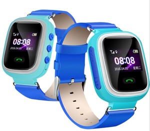 Nuevo al por mayor reloj inteligente niño seguro GSM GPS localizador Tracker <span class=keywords><strong>SIM</strong></span> Q70 GPS reloj inteligente para niños - Product Image 1
