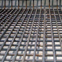 6x6 8x8 10x10 4x4 150x150 BRC SL82 6mm 8mm Barres d'acier, Armatures en acier, Treillis soudé en acier pour béton armé