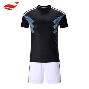2018 <span class=keywords><strong>Argentina</strong></span> del equipo nacional de fútbol uniformes custom negro jersey blanco fútbol - Product Image 1