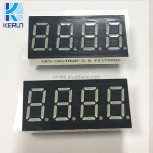 Afficheur LED Keun KRS-3461AUR-3.8 Anode 4 chiffres 7 segments 12 broches - Product Image 6