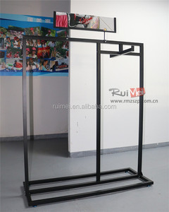 Negozio di Vestiti alla moda Indumento Titolare di Rolling vestiti Cremagliera Cremagliera di Esposizione di <span class=keywords><strong>Abbigliamento</strong></span> - Product Image 1