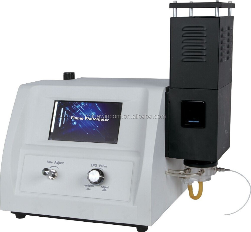 Auto Digital Lab Burning Gas Flame Photometer for K Na FP6410