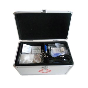 Kit de primeros auxilios de emergencia de aluminio, caja de primeros auxilios para el hogar y actividades al aire libre - Product Image 2