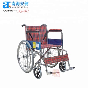 AJ-601 Economic alibaba <strong>Chromed</strong> <strong>Steel</strong> Best Seller Supplies <strong>Wheelchair</strong> La Silla De Ruedas - Product Image 1