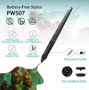 Monitor Digital Profesional Huion <span class=keywords><strong>KAMVAS</strong></span> <span class=keywords><strong>Pro</strong></span> <span class=keywords><strong>16</strong></span> con Lápiz Óptico y Pantalla para Dibujo, Tableta Gráfica - Product Image 4