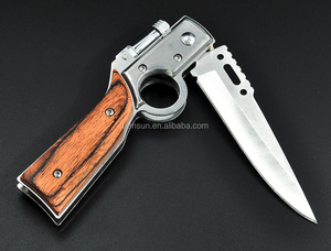 Couteau edc pliant léger manche en bois de chasse en plein air <span class=keywords><strong>okapi</strong></span> bush craft camping survie couteaux de poche couteau - Product Image 6