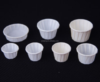 Nouvelle arrivée à usage unique seulement 1oz gobelets en papier de médecine pour l'emballage pharmaceutique