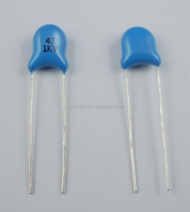 Condensador <span class=keywords><strong>de</strong></span> Disco Cerámico <span class=keywords><strong>de</strong></span> Alto Voltaje 47pF 1KV - Product Image 1