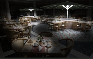 Sombrilla 5x5, Radii y Muebles de Exterior, Uso General, Sombrilla Grande para Exteriores Multiposición - Product Image 3