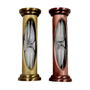 Vintage home decor Metal hourglass custom sand timer for different time