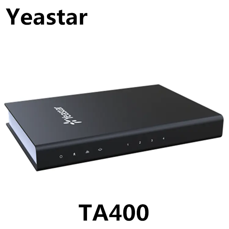 小型アナログFXSゲートウェイYeastarTA4004ポートVoIPSIP電話ATA