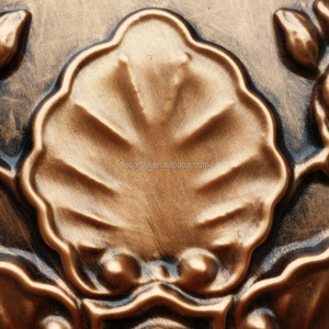 Stile Art déco finto Tin PVC pannelli decorativi da parete pannelli da parete in <span class=keywords><strong>rame</strong></span> per bagno negozio Shopping Pub Cafe Club PL19 - Product Image 3