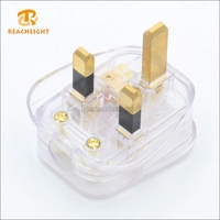 AC 250V 13A BS Certificat 3 Broches UK Wireless Rewireable Plug