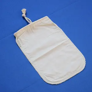 Adequate Inventory Food Grade 12x12" Reusable Organic Almond Pro Quality Nuts Milk Cotton Bag