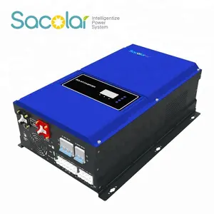 8KW ac 40A Off Grid Low Frequency Solar House UPS Backup Pure Sine Wave Inverter with MPPT charger with WiFi monitoring