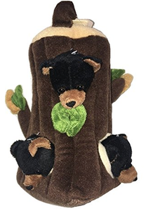 Marioneta de Oso en Tronco de Árbol, Marioneta de Peluche de Oso, Marioneta de Oso - Product Image 6