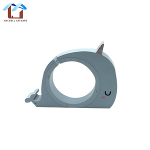 Pas cher Dessin Animé Baleine Forme Enfants Garçons Filles Mignonnes Argent Coffre-Fort Stockage Présentoir En Bois <span class=keywords><strong>Tirelire</strong></span> - Product Image 1
