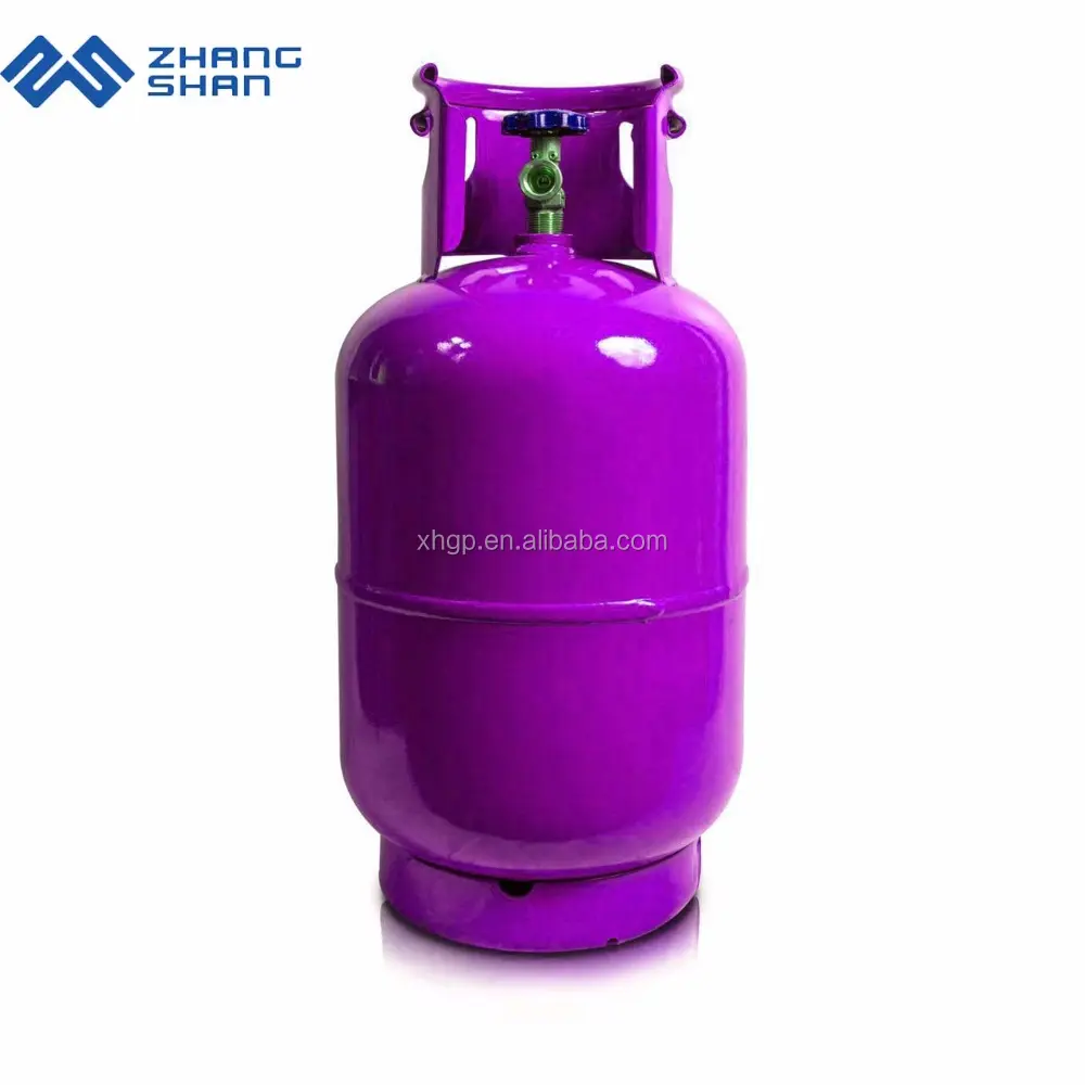 Zhangshan Hot Sale Wegwerp Helium 12.5Kg Gasflessen Lpg Cilinder