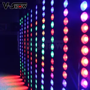 Indoor DMX Control Weihnachts wand waschanlage LED 18*10W RGBW LED COB Performance Show Matrix Light