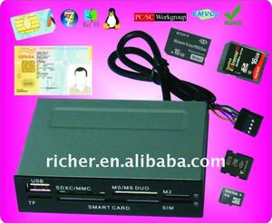 3.5 'thông minh ATM/Sim tất cả trong một đầu đọc thẻ nội bộ - Product Image 1