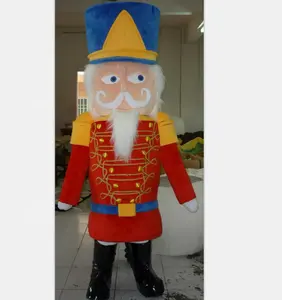 Fantasia natalina do papai noel, homem velho, traje de mascote