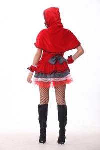 Onen 2016 vente Chaude <span class=keywords><strong>petit</strong></span> <span class=keywords><strong>chaperon</strong></span> <span class=keywords><strong>rouge</strong></span> <span class=keywords><strong>costume</strong></span> Adulte Femmes Halloween Costumes - Product Image 6