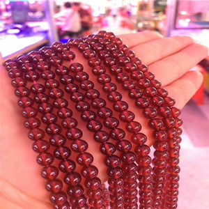 Al por mayor <span class=keywords><strong>natural</strong></span> <span class=keywords><strong>granate</strong></span> piedra suelta granos diy para hacer joyería - Product Image 6