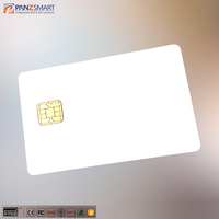 Tarjetas inteligentes en blanco baratas FM4428 Chip Smart Memory Contact Ic Card 4442 Chip 150K JAVA Interfaz dual Tarjeta en blanco con magnético