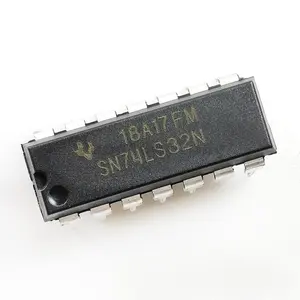 逻辑集成电路 SN74LS32N SN74LS32 gate NAND 4 Channel Quad 2-INP 14DIP Electronic Component