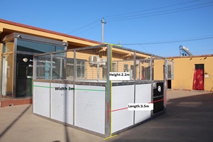 Avustralya standart galvanizli taşınabilir at kararlı (XM-HS1) - Product Image 2