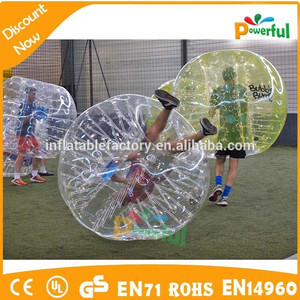 2015 loco y durable de gigante inflable pelota de fútbol, la bola de parachoques, humanos de la burbuja de bola para la venta - Product Image 6