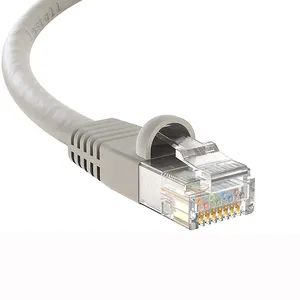 10 피트 Lan Cat6 패치 케이블 척추 4 쌍 26AWG 좌초 CCA RJ45 8P8C UTP 고양이 6 이더넷 케이블 Fluke 테스트 컴퓨터 TIA 채널