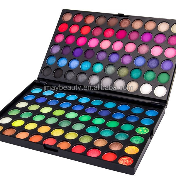 Gran maquillaje paleta de sombra de ojos para el artista de maquillaje al por mayor NO logotipo de su marca 100% nuevo proveedor de China 120 colores en uno