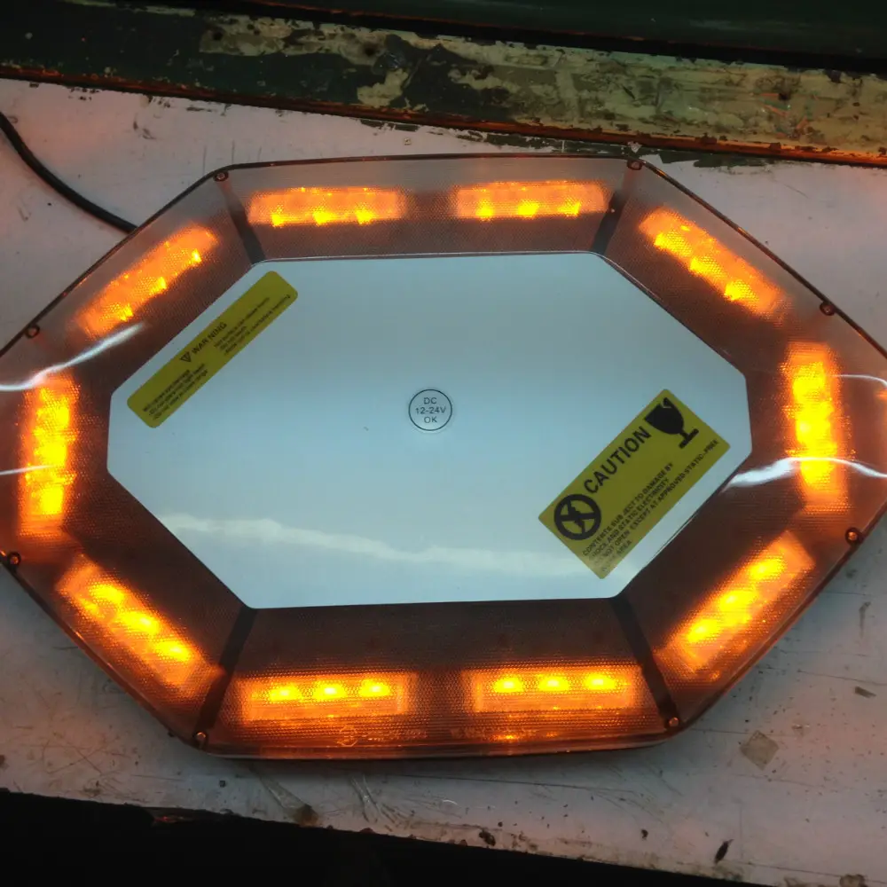 R65, octagon LED mini lichtbalken, ece r65 led leuchtfeuer, flash licht bar, auto lichtbalken