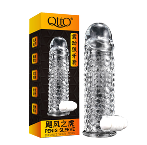 Funda para Pene Otto en Oferta, Condón para Hombres, Estimulación del Punto G, Retraso de la Eyaculación, Color Blanco Cristal, 170 mm - Product Image 3