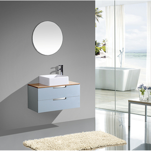 Governo rotondo del PVC dello specchio del bagno <span class=keywords><strong>sanitario</strong></span> di lusso fissato al muro di progettazione speciale variopinta commerciale per l'hotel - Product Image 2