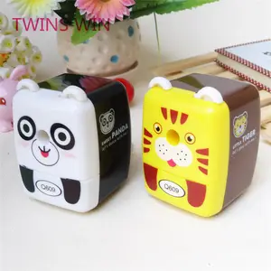 Free sample offered wholesale importer of chinese stationery big hole animal shaped plastic pencil sharpener in india 273