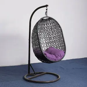 Hanging Chair Swing Chair Hanging Pod Chair Outdoor Rattan Swing Egg Chair Hammock Swing Chair