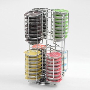 Nouveaux produits de haute qualité 32 pièces supports de stockage de café rotatifs - Product Image 6