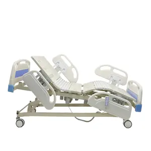 Allsome XF856 — lit d'hôpital automatique et ajustable, mobile via télécommande, pour les patients filetés, soins avancés