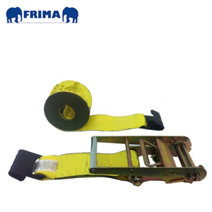 100mm 4 Inch 30Ft Ratchet Strap With Flat Hooks Ratchet Buckle polyester webbing